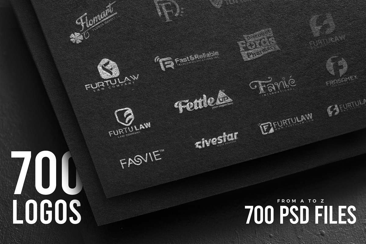700 Logos - PSD, a Branding & Logo Template by iHemalaya (Photo 6 of 10)