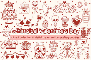 Whimsical Valentine's Day Graphics