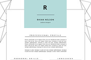 Modern Resume & Cover Letter MS Word, a Resume Template by This Paper Fox (Thumbnail 4 of 5)
