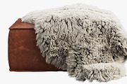 Joybird Lyle Leather Ottoman, a Furniture 3D Model by 3dmitruk (Thumbnail 2 of 30)