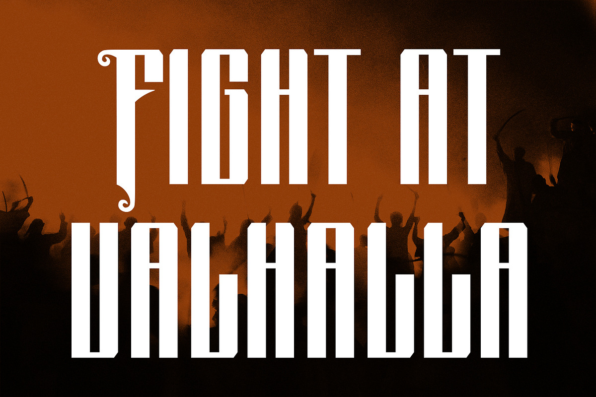 Morlix Blackletter Decorative Displa, a Blackletter Font by Maulana Creative (Photo 7 of 7)