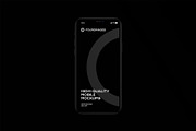 72 iphone device mockup bundle, an iPhone Mockup by FoundImages (Thumbnail 37 of 84)
