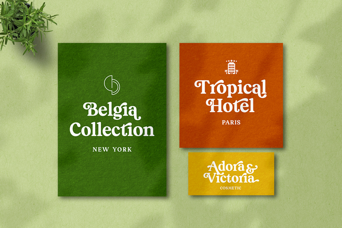 South Belgian - Retro Serif, a Serif Font by Mulkan Nazir (Photo 7 of 14)