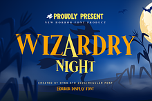 Wizardry Night - Movie Font