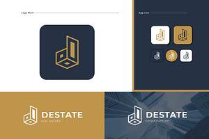 Construction | d Letter -Logo Design, a Branding & Logo Template by MD Foysal Hossain
