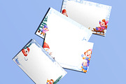 Snowy Friends Time Winter Watercolor, a Seasonal Illustration by CreativeValuation (Thumbnail 9 of 14)