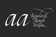Zalika - Italic Calligraphy Font, a Blackletter Font by Cititype (Thumbnail 2 of 12)