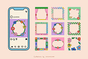 Bloom! - Retro Floral Collection, a Background Graphic by cocomomo (Thumbnail 9 of 11)