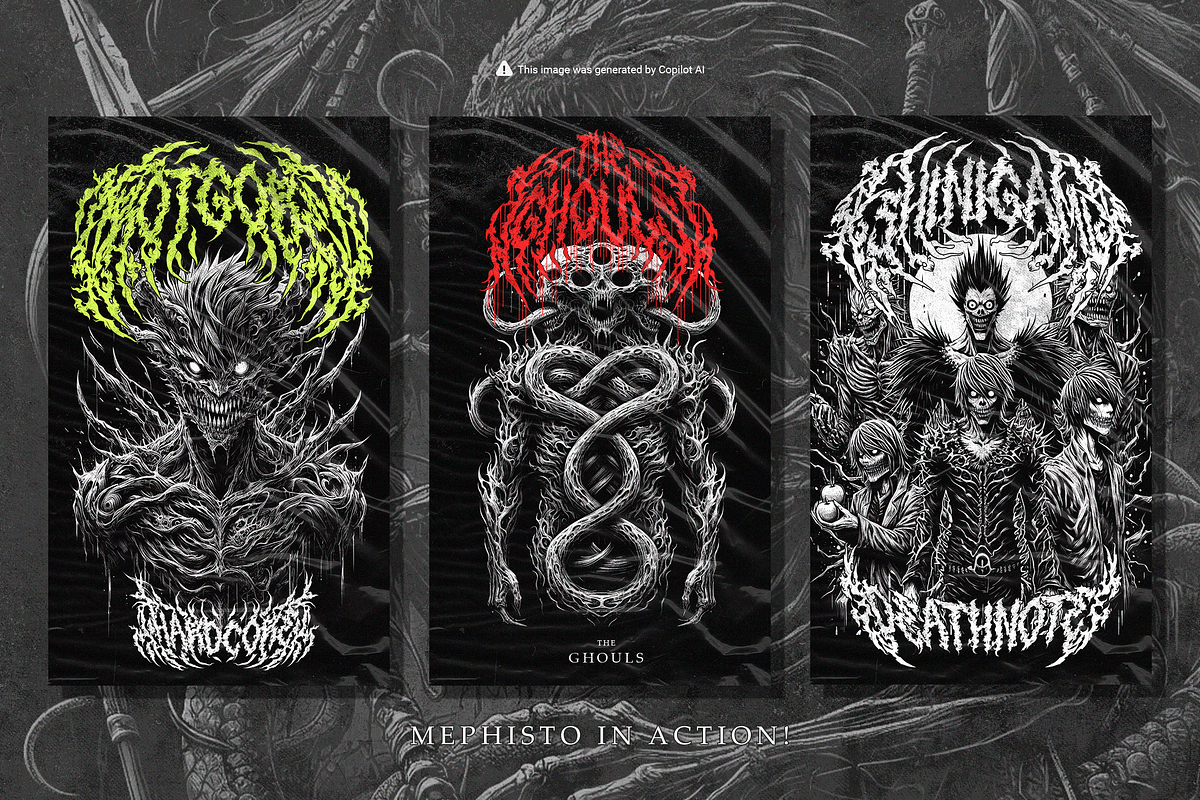 Mephisto – A True Black Metal Font, a Blackletter Font by Ardana