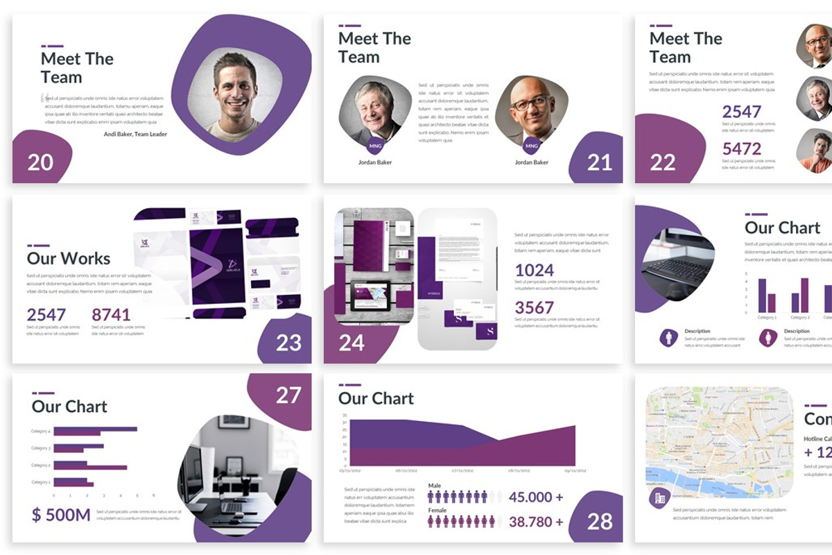 Urban - Design Keynote Template, a Presentation Template by SlideFactory