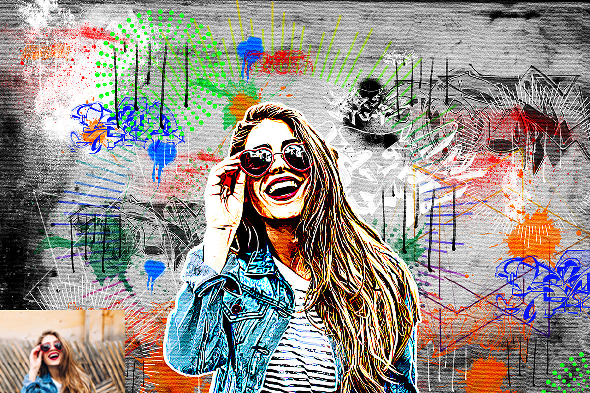 Vector Pop Art Photoshop Action, an Action Add-On by Studio Retouch (Photo 13 of 15)