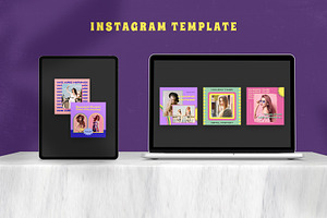 70's Fashion Social Media Template