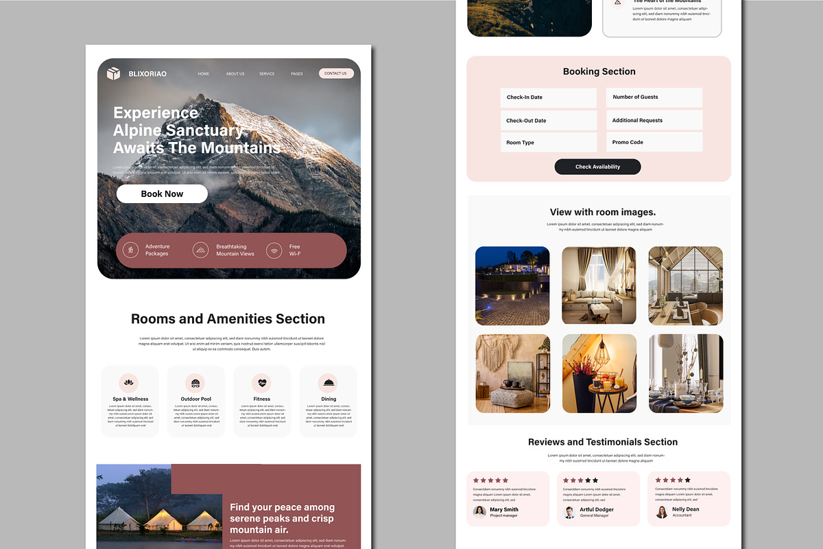 Landing Page Template, a Landing Page Template by MightyDesign (Photo 2 of 6)