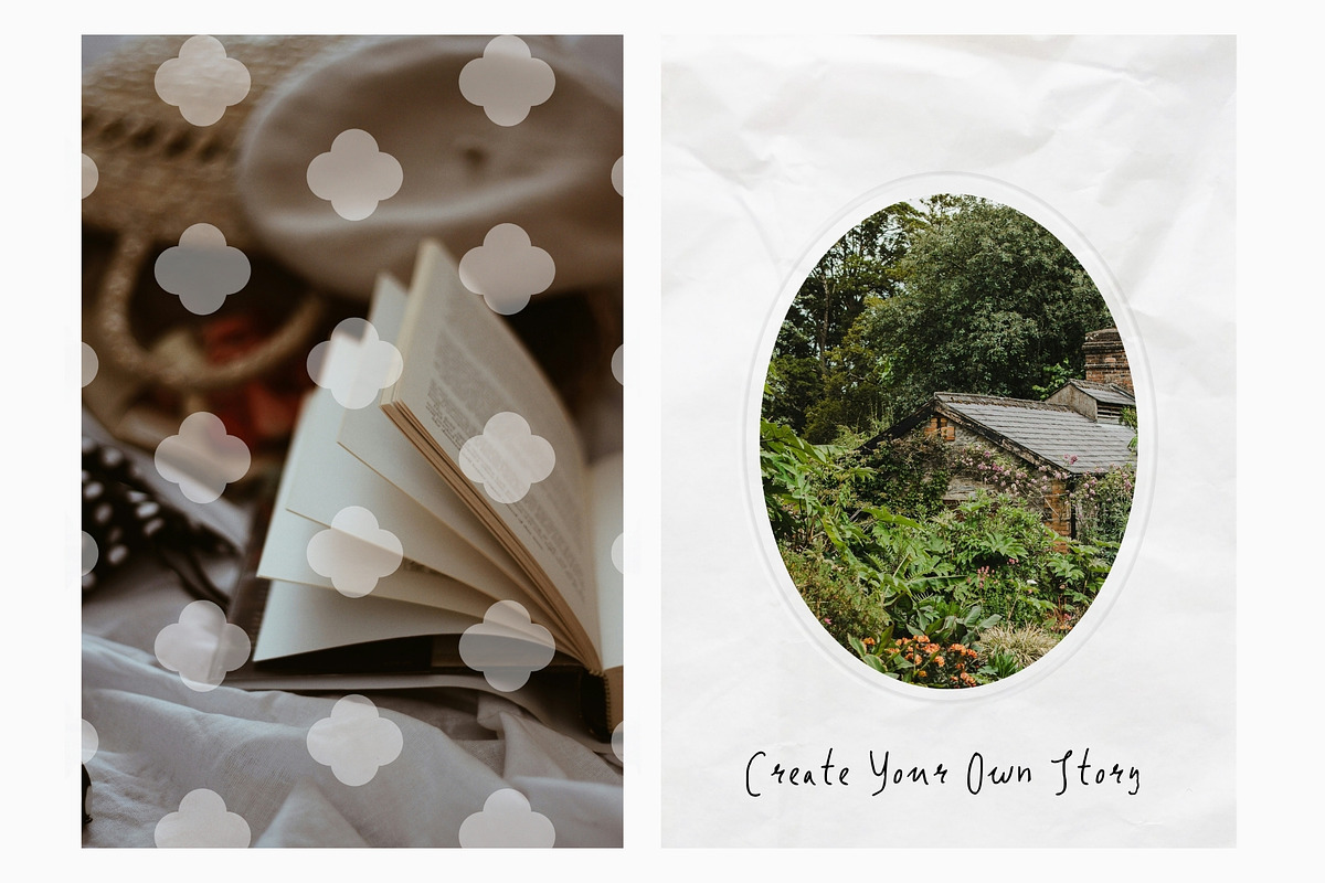 Cottage Heirloom. Collage Pack, an Object Graphic by PaperJamLab (Photo 8 of 20)