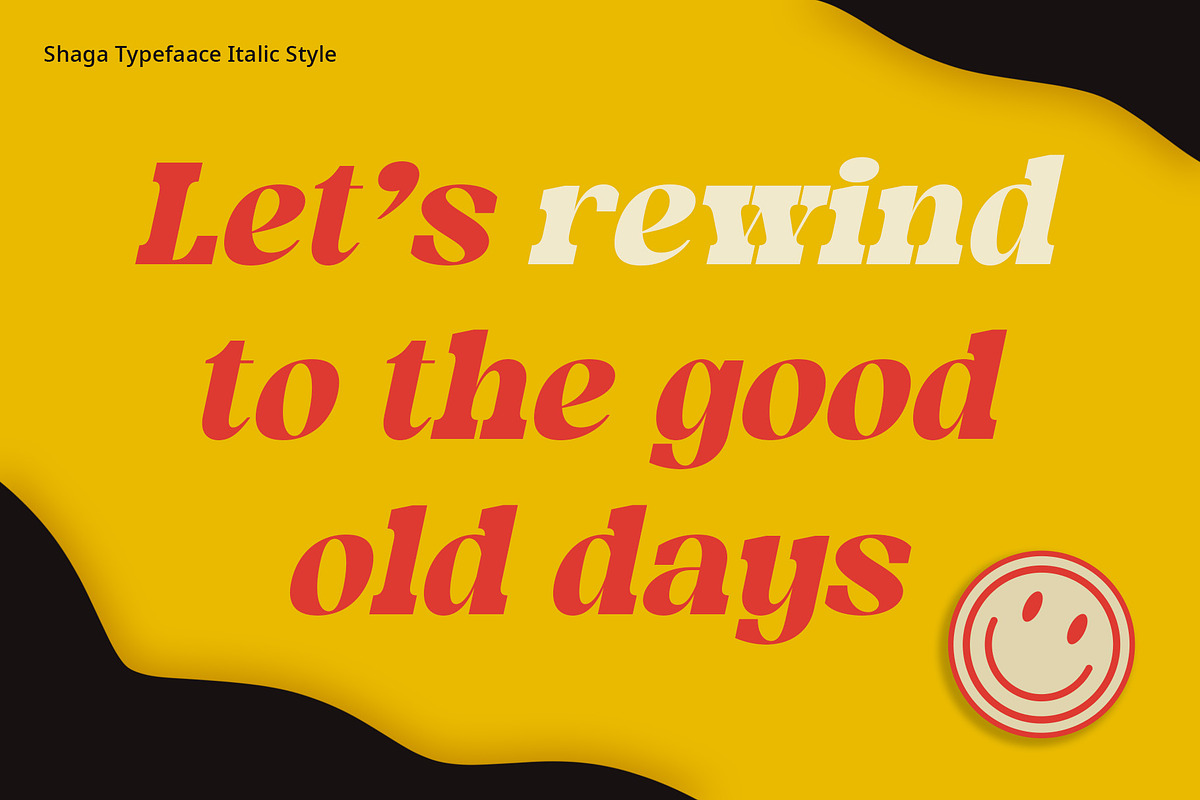 Shaga – Fun Serif, a Serif Font by Craft Supply Co. (Photo 2 of 8)