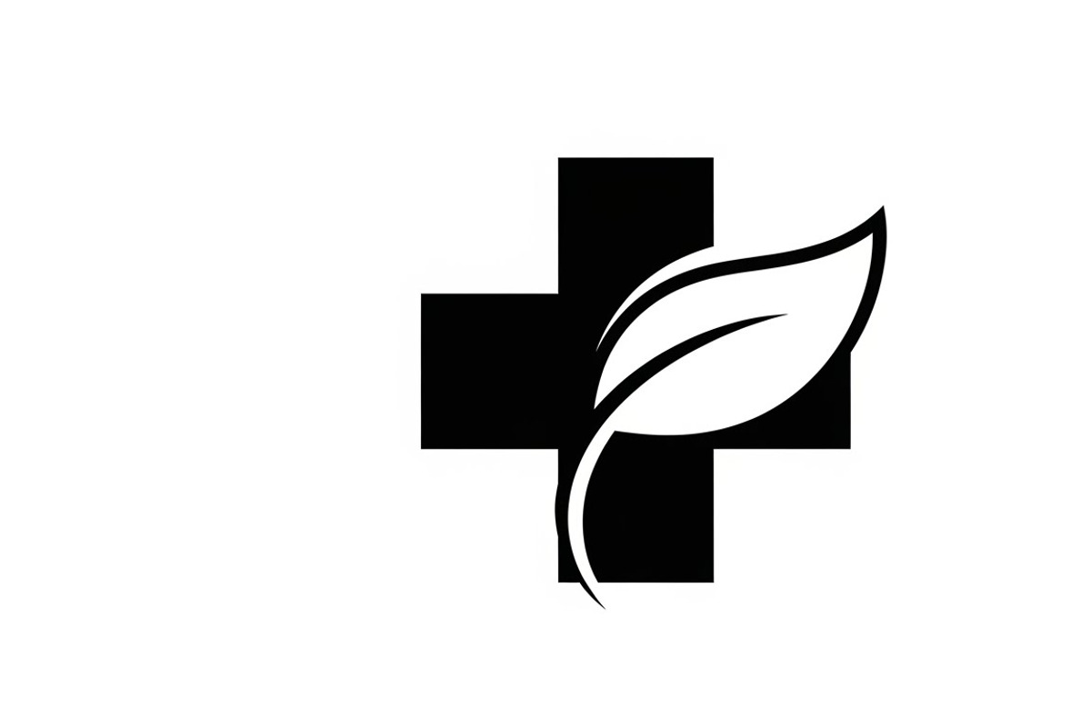 Professional medical cross with logo, an Illustration by Amazin_art (Photo 7 of 21)