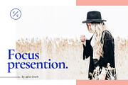 Focus Webinar, Course, Presentation, a Presentation Template by Cultive Creative (Thumbnail 1 of 13)