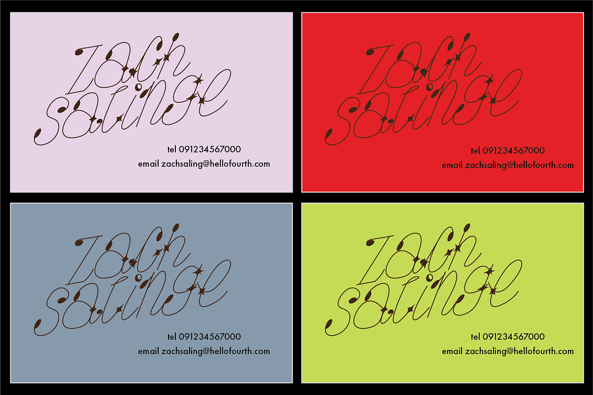 A modern cursive font for designers, a Script Font by Emma Make (Photo 3 of 9)
