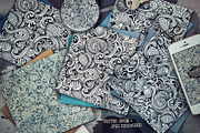 Underwater Graphics Patterns, a Decorative Illustration by BALABOLKA (Thumbnail 2 of 6)