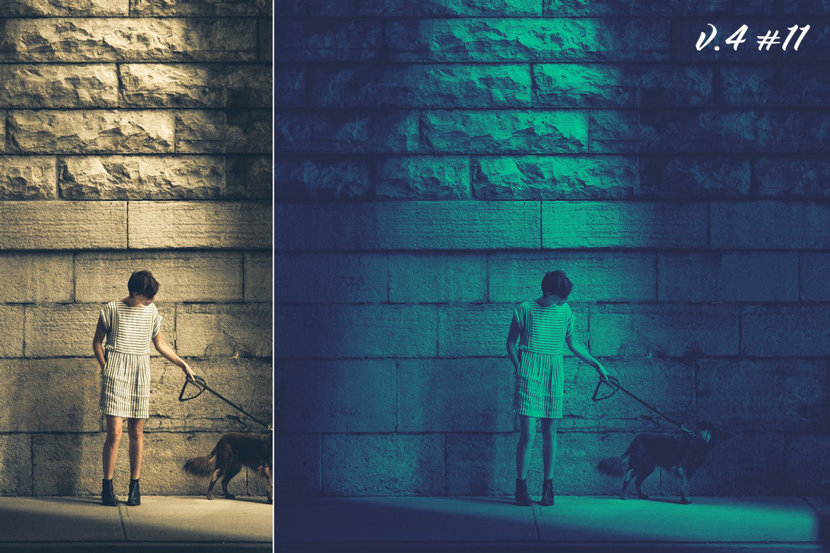 26 Solid Color Duotone Actions preview 5