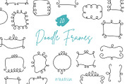 Doodle Swirl Frames, a Decorative Illustration by Palau (Thumbnail 1 of 8)