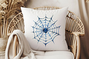 Blue Halloween Bundle Watercolor PNG, an Illustration by Pixels.Craft (Thumbnail 6 of 7)