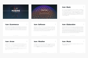 MARINE - Powerpoint Template
