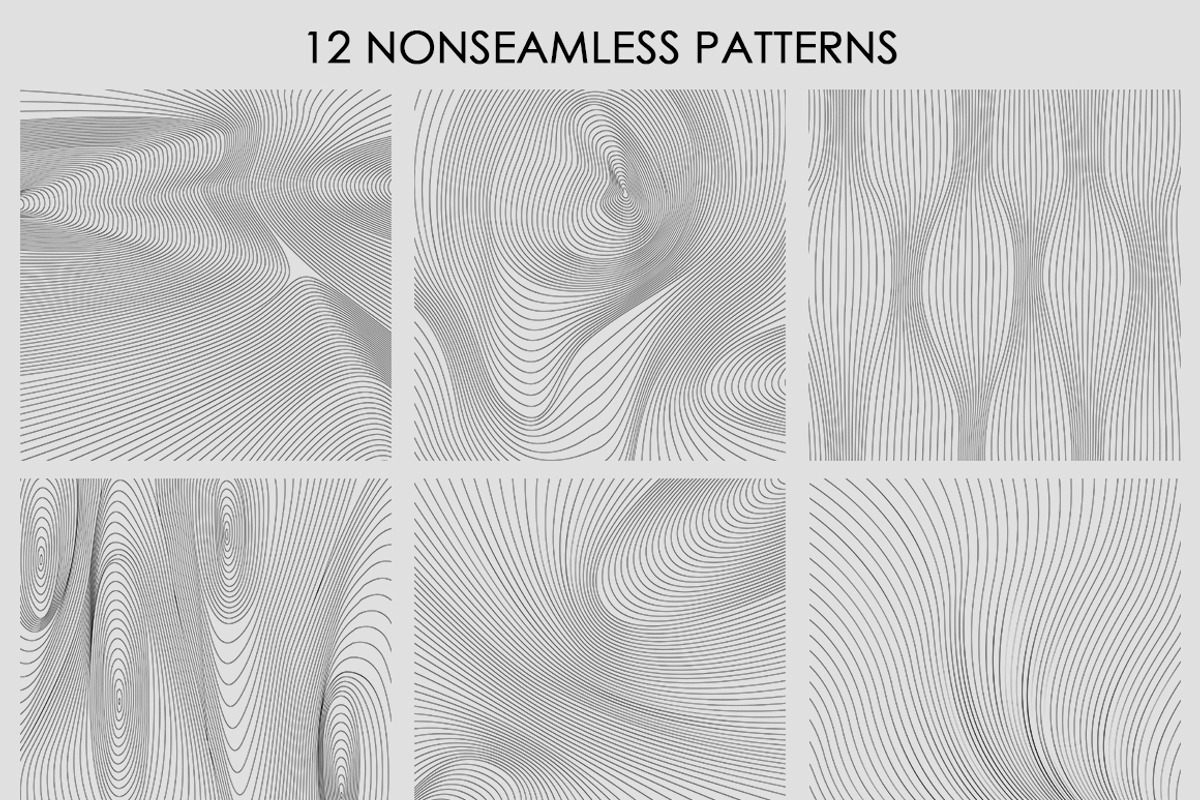 20 Wave textures, a Pattern Graphic by Lina_Lisichka (Photo 4 of 6)