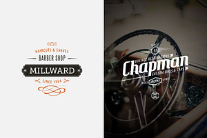 9 Modern Vintage Logo Templates