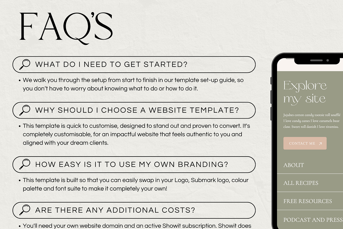 Wellness Showit Website Template, a Websites & App Template by Field Digital (Photo 9 of 10)
