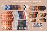Big Family Creator Clipart., a Person Illustration by ArtedeCatrin (Thumbnail 3 of 11)