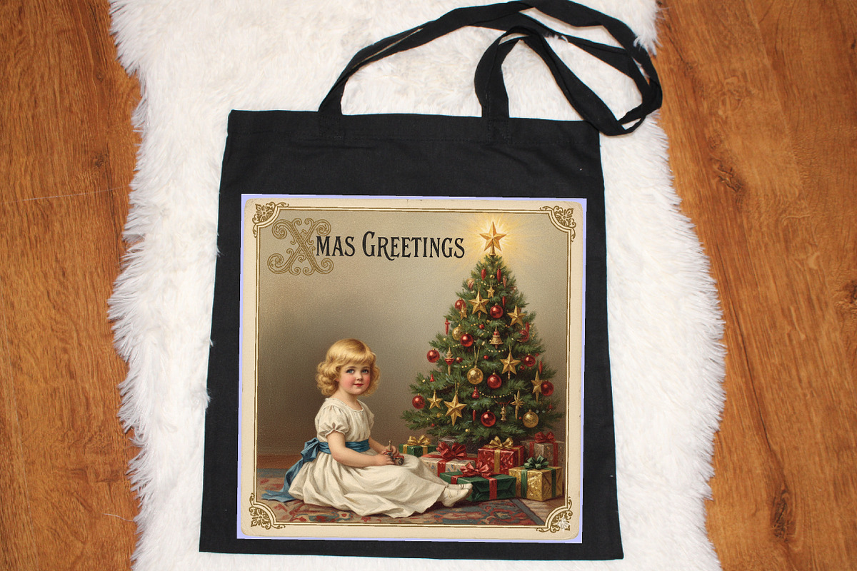Retro Christmas Quotes Labels Bundle, an Illustration by SinaCreation (Photo 3 of 7)