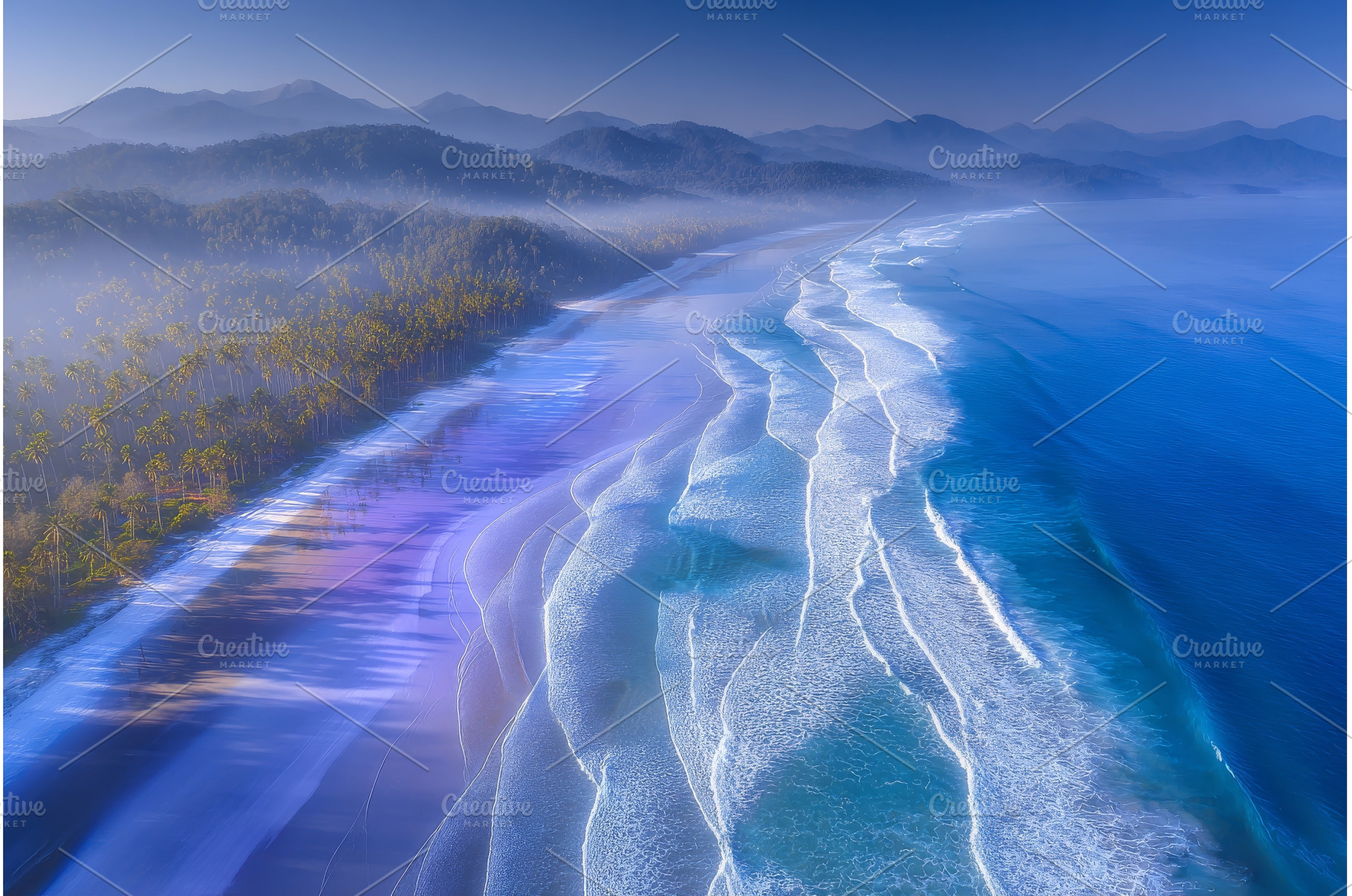 The coastline of Crowdy Bay is, a Nature Photo by ZinetroN