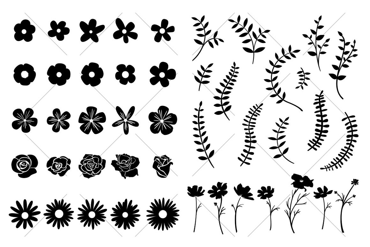 Vector Illustrated Floral Pack, an Illustration by Boelter Design Co (Photo 4 of 6)