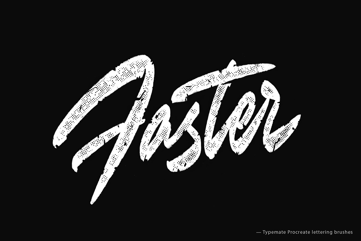Procreate lettering brushes!, a Brush Add-On by TypeMate (Photo 9 of 13)