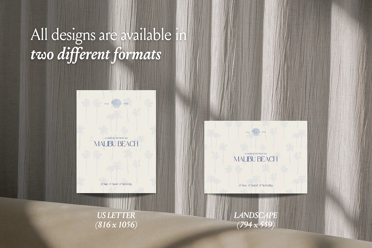 Coastal Airbnb Welcome Book Template, a Marketing Template by CanvaTemplateClubCo (Photo 6 of 10)