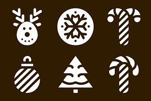 Christmas Winter Icon Collection, a Branding & Logo Template by Vectorium Studio
