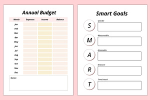 Work & Office Planner Canva Template