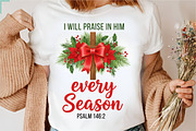 Jesus Christmas Cross, Christmas, an Illustration by Designking (Thumbnail 5 of 5)