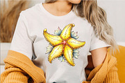 Yellow Beach Vacation Clipart, a Seasonal Illustration by SVGArt (Thumbnail 3 of 5)