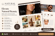 Natural Beauty Shopify Theme, a Shopify Template by Zthemeset (Thumbnail 1 of 2)
