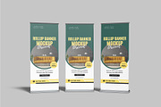 Rollup Banner Mockup, a Print Template by lamorastudio (Thumbnail 7 of 9)