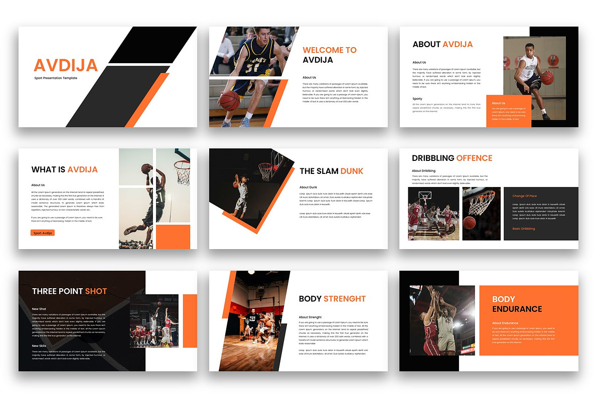 Avdija - Sports Google Slide preview 2