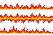 Set of multiple stylized flames, an Object Illustration by Woters little shop (Thumbnail 5 of 7)