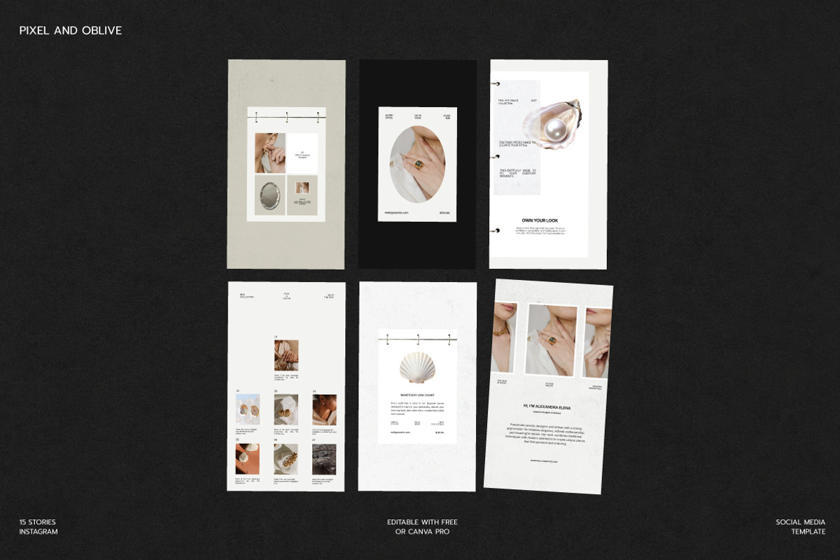 SOLV / Stories Social Media KIT, a Social Media Template by Pixel And Oblivé (Photo 4 of 6)