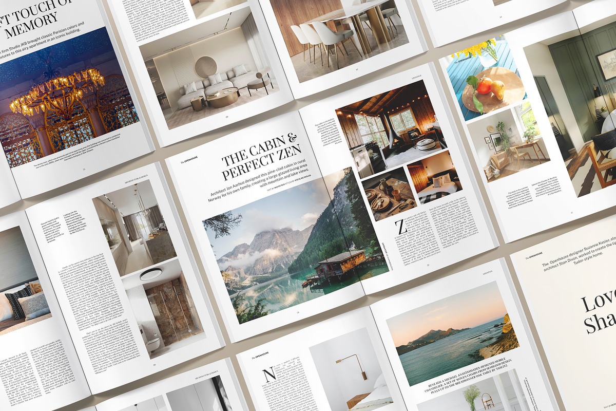 THE OPENHOUSE / Magazine Template, a Magazine Template by Studio Dara (Photo 17 of 24)