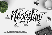Ashtone, a Script Font by Rvq Type Foundry (Thumbnail 5 of 8)