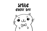 Bome_Wolker. Funny font, a Script Font by Yaniko (Thumbnail 2 of 5)