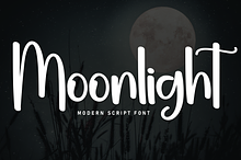 Moonlight | Script Font