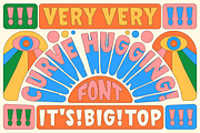 Very Font Family - Handmade Retro, a Sans Serif Font by Studio Funshop by Kelli (Thumbnail 13 of 21)